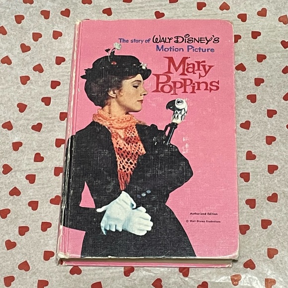 Disney Other - 1964 WALT DISNEY’s Mary Poppins Vintage Hardcover Book